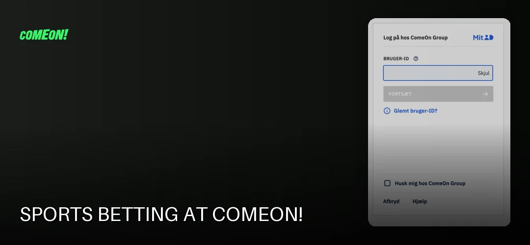 ComeOn! promotional banner
