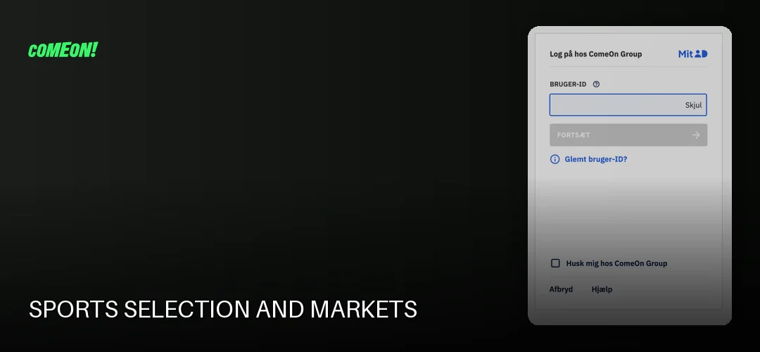 ComeOn! promotional banner
